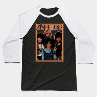 Manic Monday Blues Vintage Tees Capturing The Bangles’ Pop Rock Brilliance Baseball T-Shirt